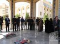 گزارش تصویری مراسم گلباران و عطر افشاني گلزار مطهر شهدا 